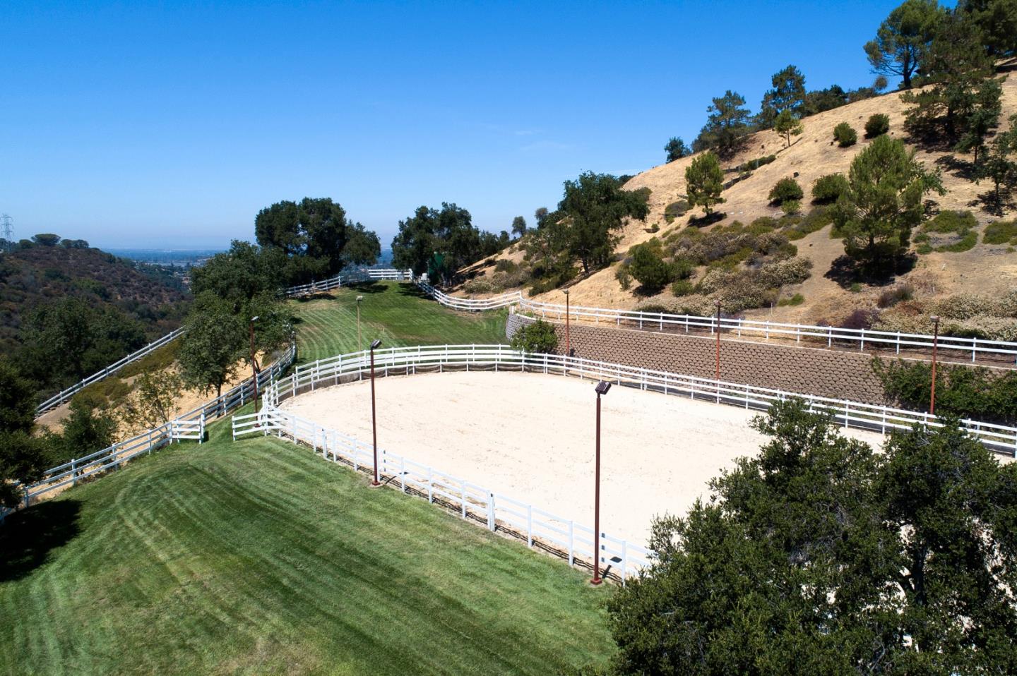 22344 Regnart Road Cupertino, CA 95014 - Photo 11 of 20 a view of a backyard of a house