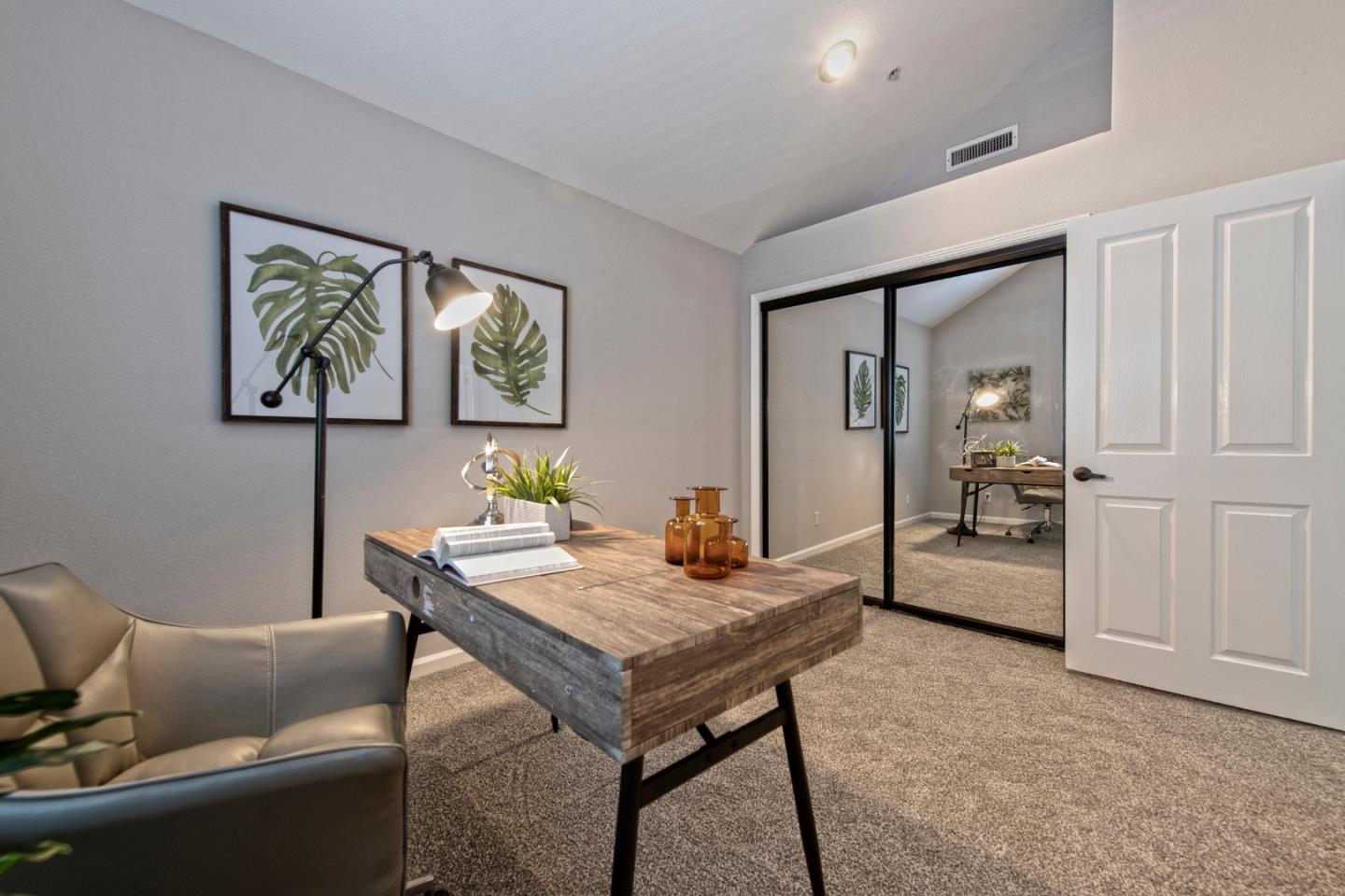 22344 Regnart Road Cupertino, CA 95014 - Photo 14 of 20 a workspace with furniture and window