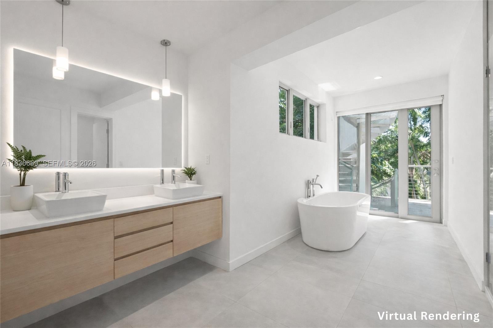 5625 North Bay Road Miami Beach, FL 33140 - Photo 24 of 26 Virtual Rendering of upgraded primary