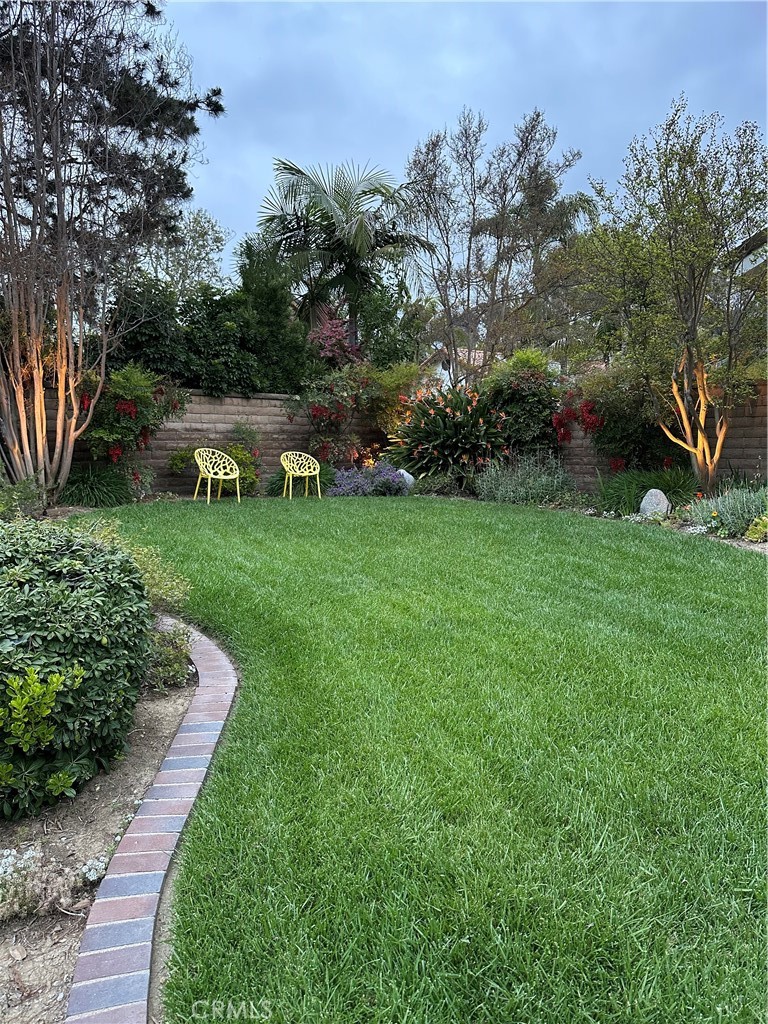 855 Ave Bernardo San Dimas, CA 91773 - Photo 7 of 7 a view of a garden with plants and large trees