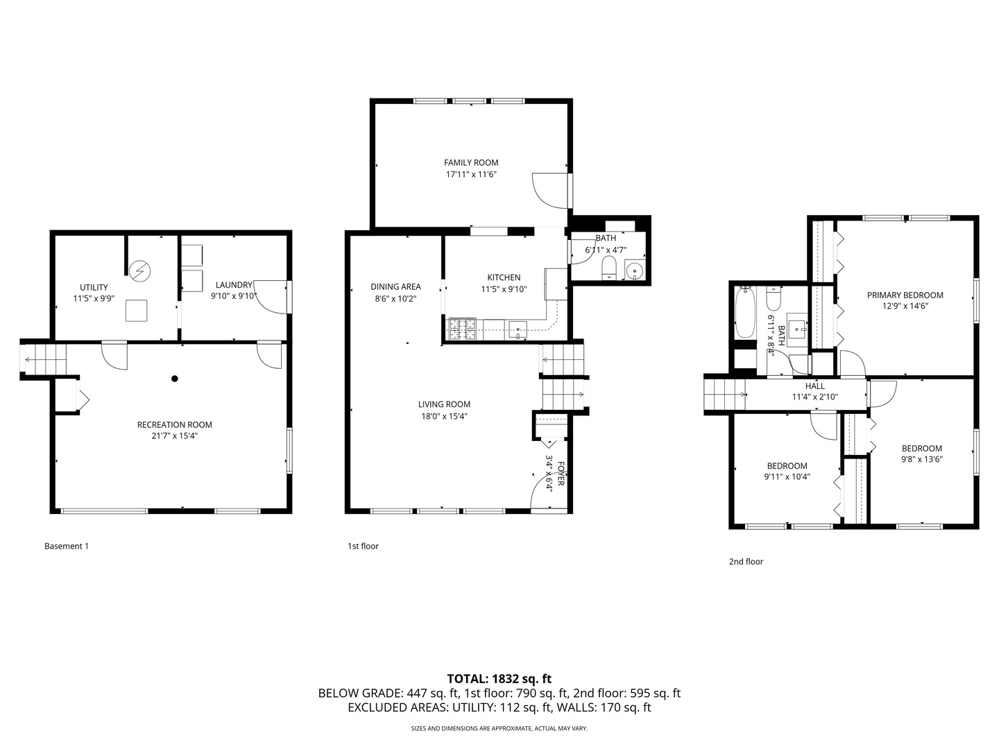 9446 Magnolia Avenue Mokena, IL 60448 - Photo 35 of 38 a picture of a floor plan