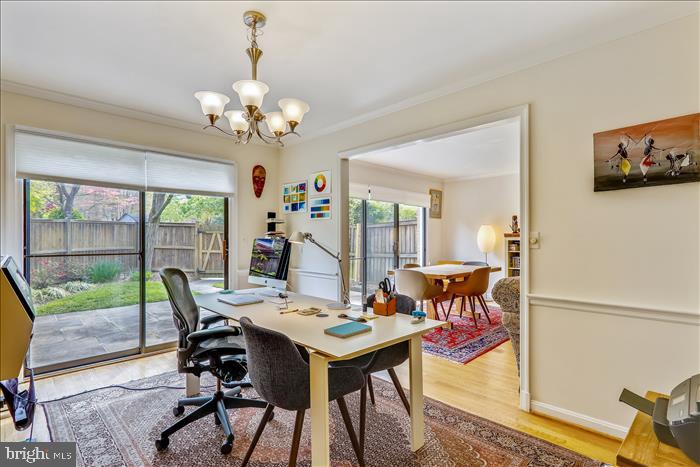 4209 48th Place Northwest Washington, DC 20016 - Photo 16 of 40 Dining Room (now used as office)