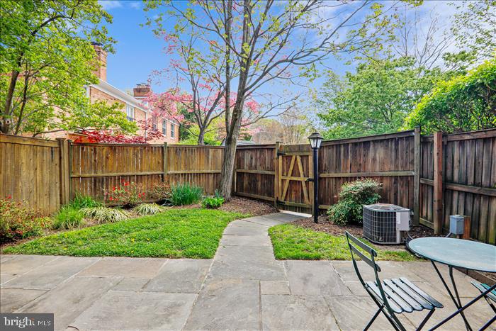 4209 48th Place Northwest Washington, DC 20016 - Photo 2 of 40 Rear patio