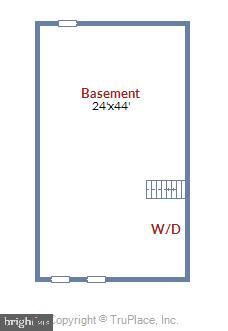 4209 48th Place Northwest Washington, DC 20016 - Photo 40 of 40 Basement Floor Plan