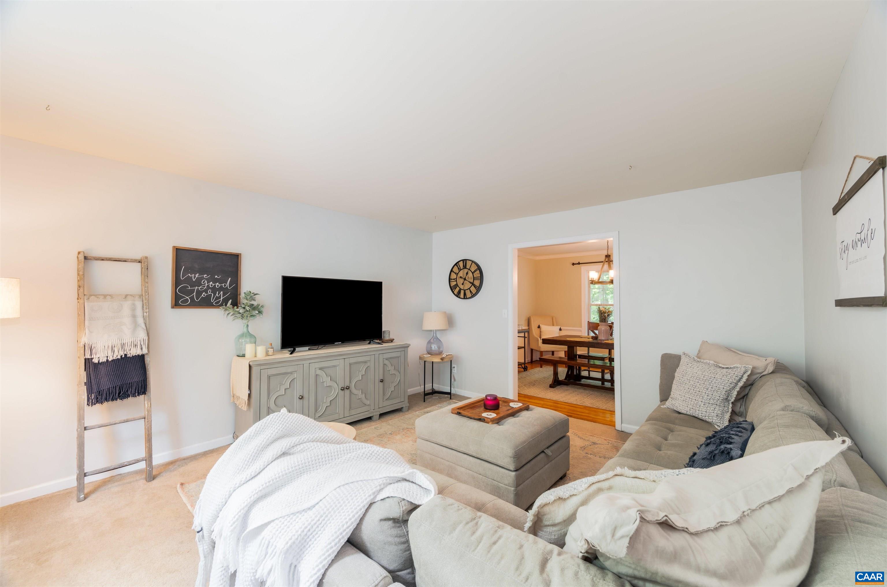 31 Zephyr Road Palmyra, VA 22963 - Photo 12 of 44 a bedroom with two beds and a flat screen tv