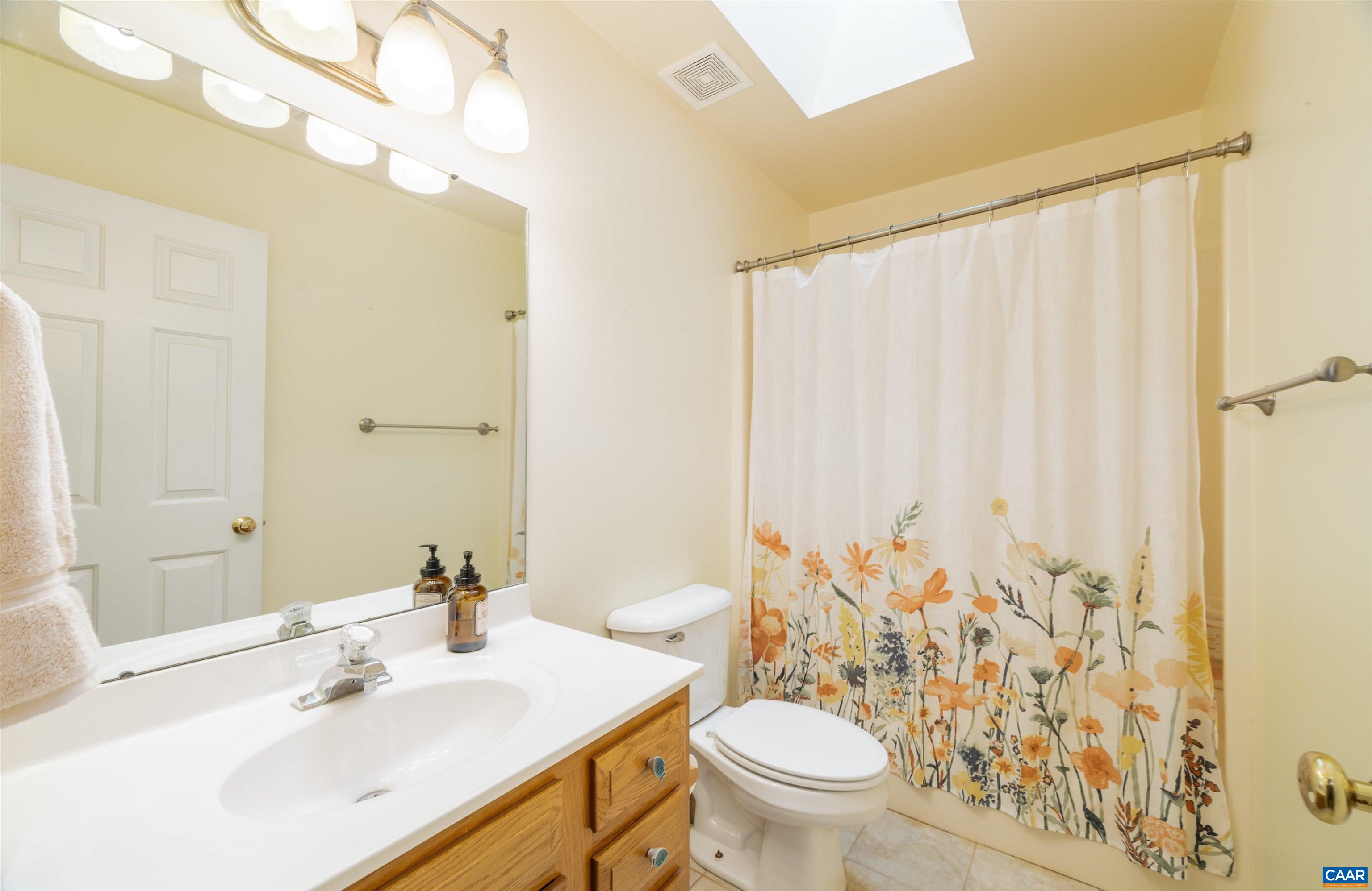 31 Zephyr Road Palmyra, VA 22963 - Photo 30 of 44 a bathroom with a sink and a mirror