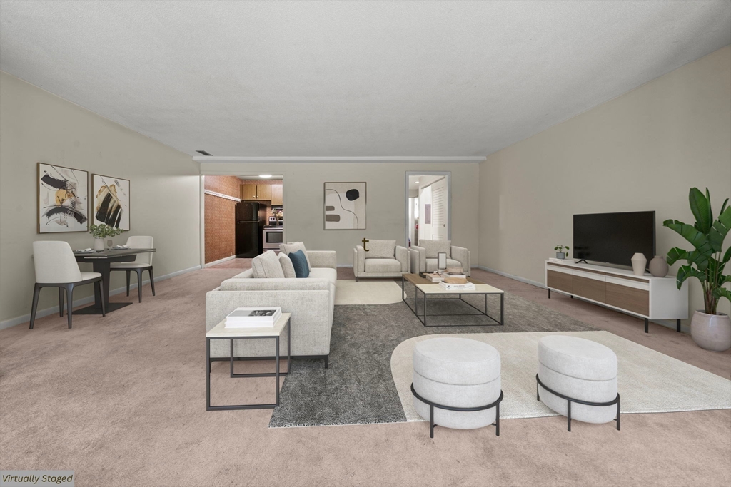 374 Great Road, Unit 11 Acton, MA 01720 - Photo 14 of 30 a living room with furniture a rug and a flat screen tv