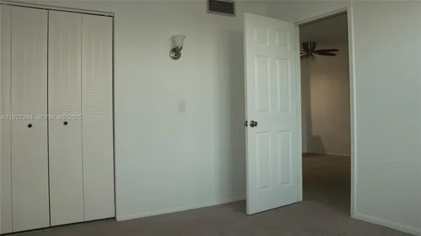 a view of a wardrobe