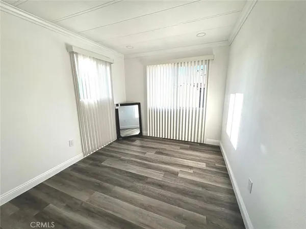 a view of a livingroom with a windows