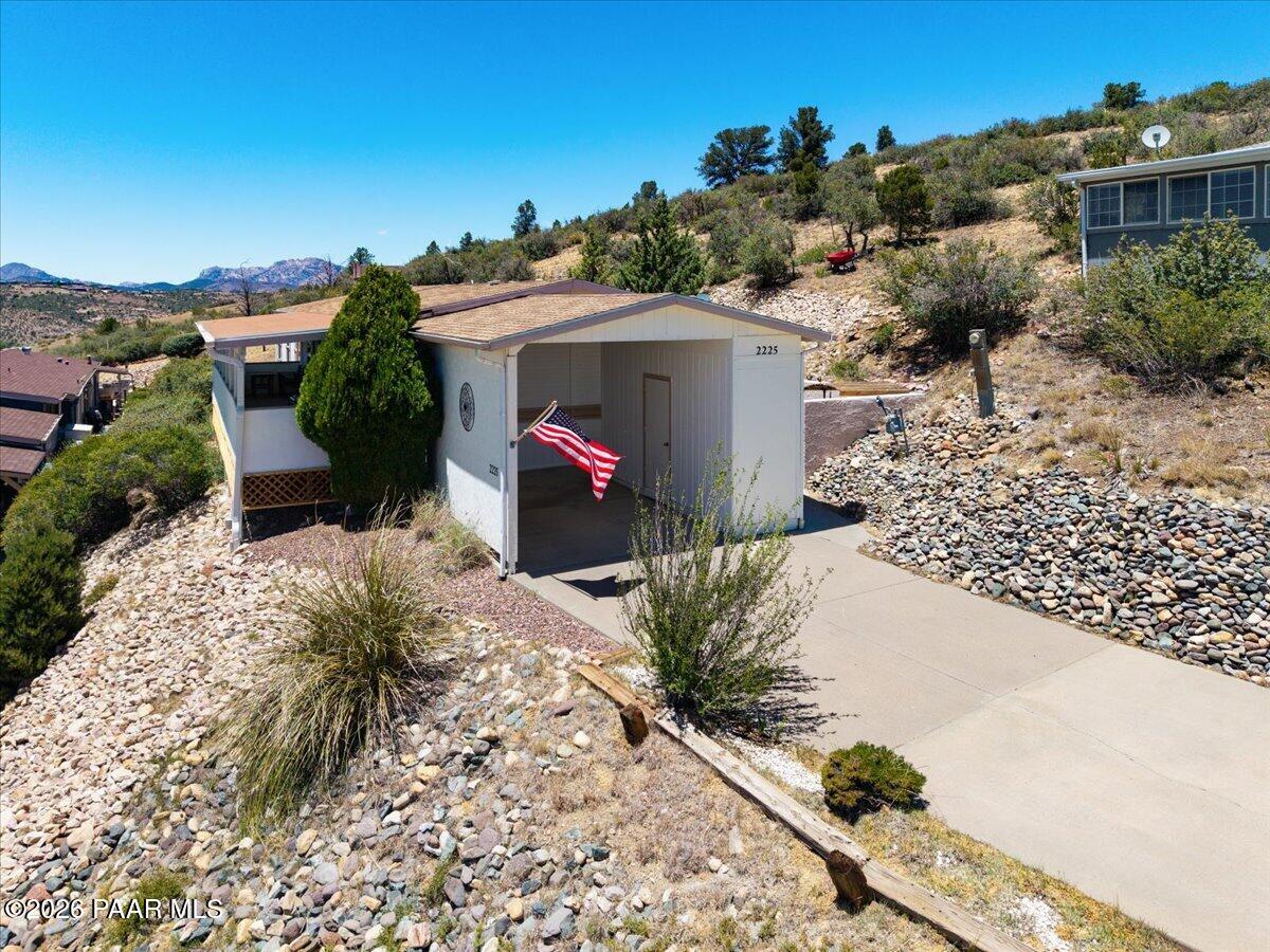 2225 Hillside Loop Road Prescott, AZ 86301 - Photo 33 of 45 10-Aerial Front