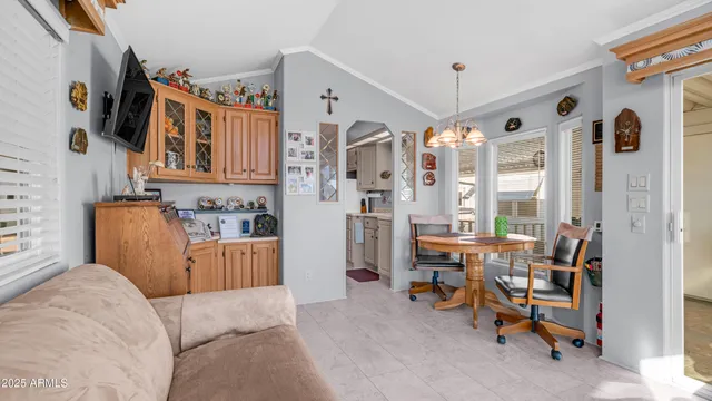 a bathroom with a mirror