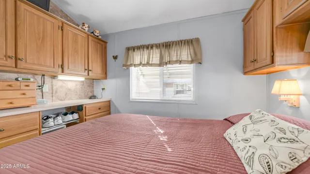 a room with storage and utility