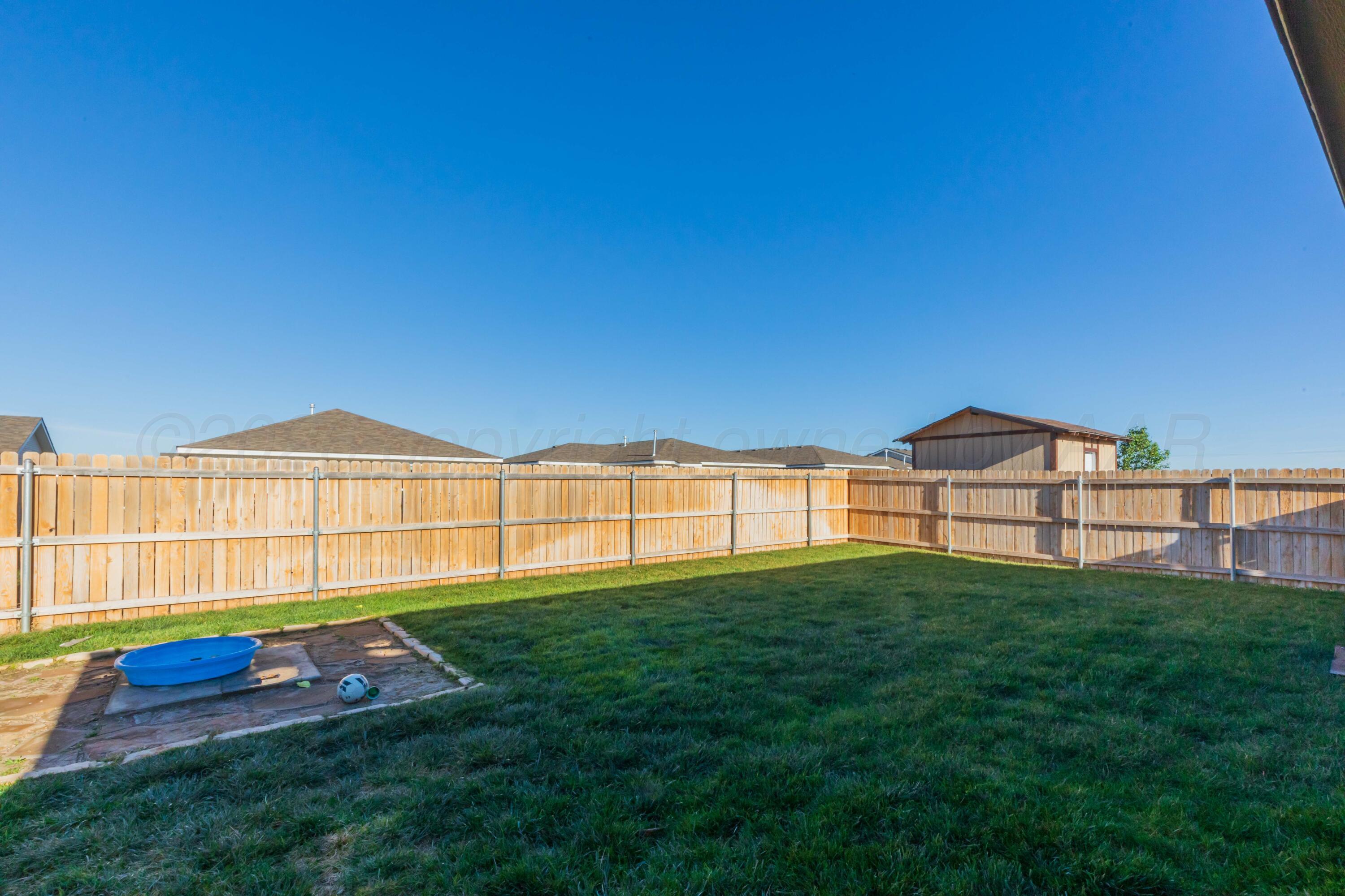 5002 Longbird Street Amarillo, TX 79118 - Photo 34 of 36 BACKYARD VIEW 1