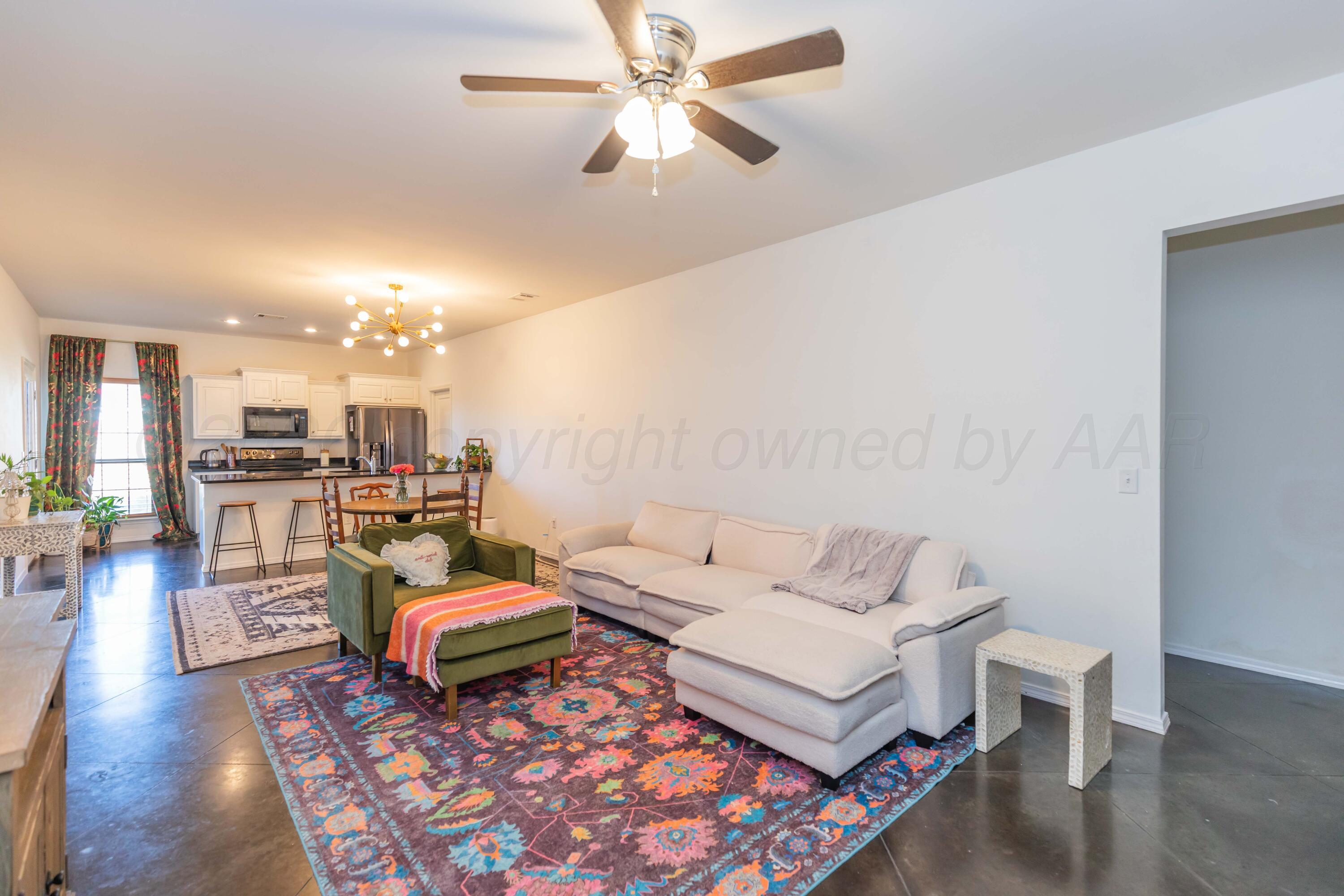 5002 Longbird Street Amarillo, TX 79118 - Photo 5 of 36 LIVING ROOM VIEW 3