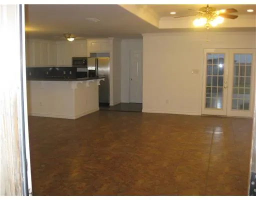 a view of a kitchen with a sink
