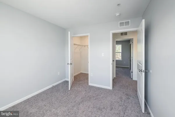 an empty room with window
