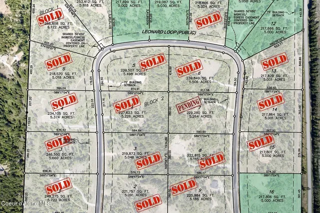 $1,350,000 | Lot10-blk2 Lot10-blk2 Leonard Loop, Athol, ID 83801