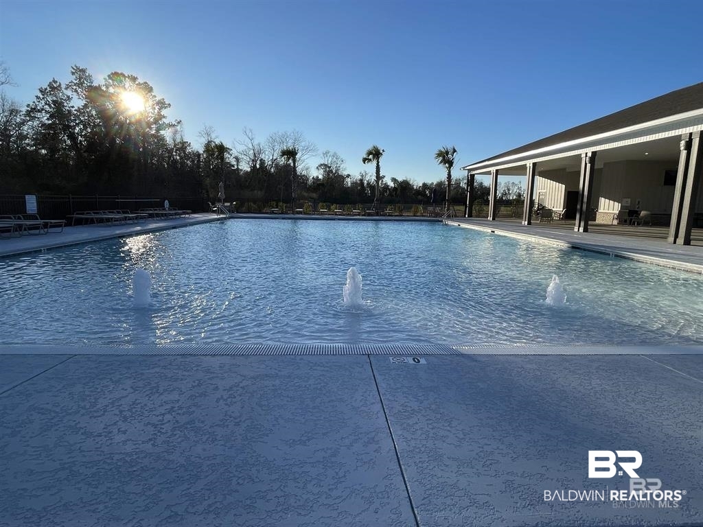 21896 Aleutian Avenue Foley, AL 36535 - Photo 24 of 29 View of pool featuring pool water feature