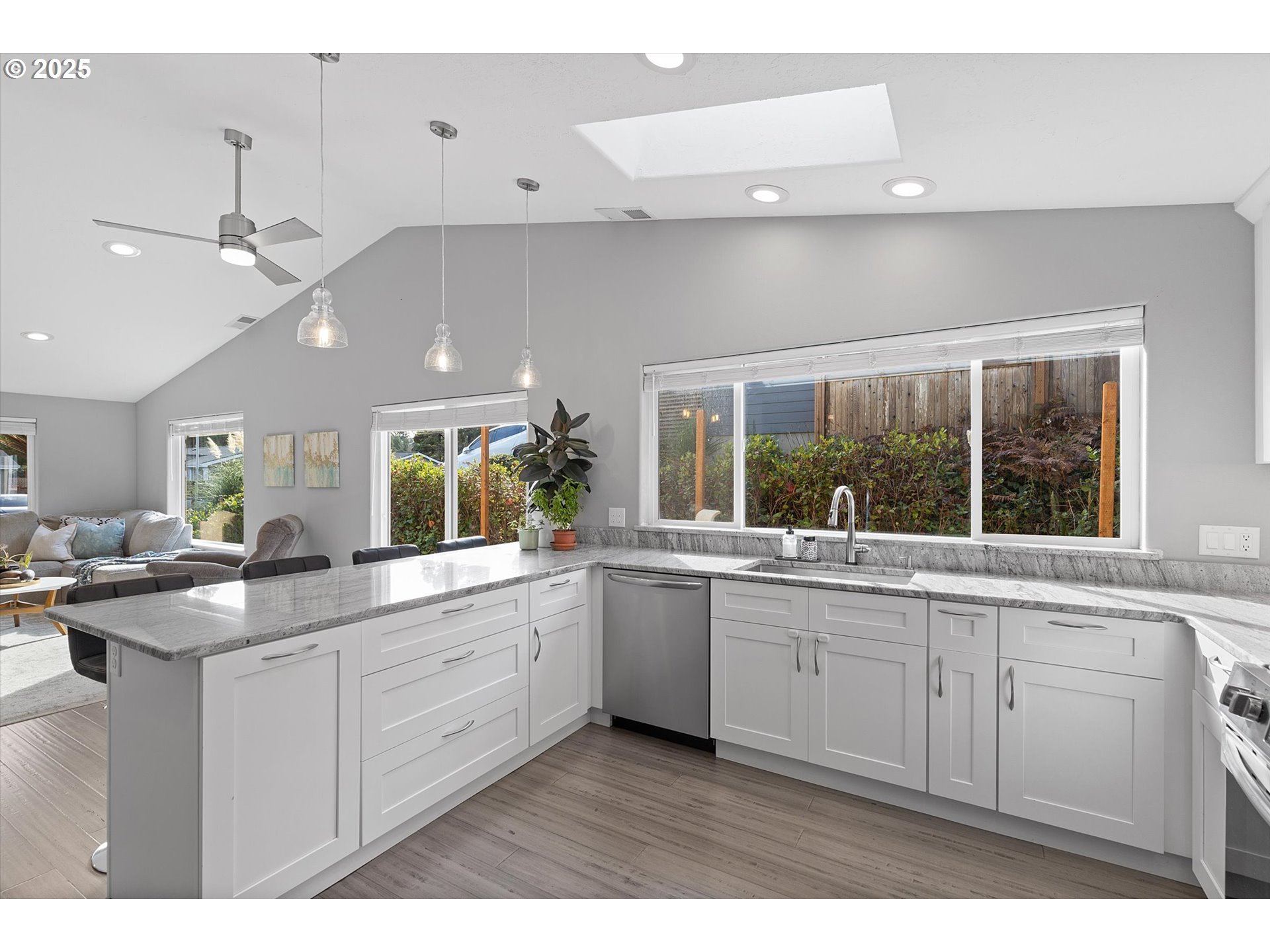 3635 Sea Mist Avenue Depoe Bay, OR 97341 - Photo 11 of 38 a large kitchen with a large window