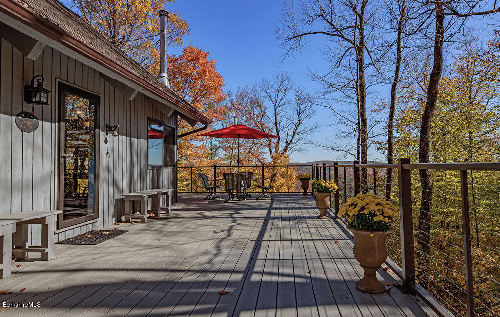 162 Stebbins Road Otis, MA 01253 - Photo 3 of 28 a view of a pathway with a patio