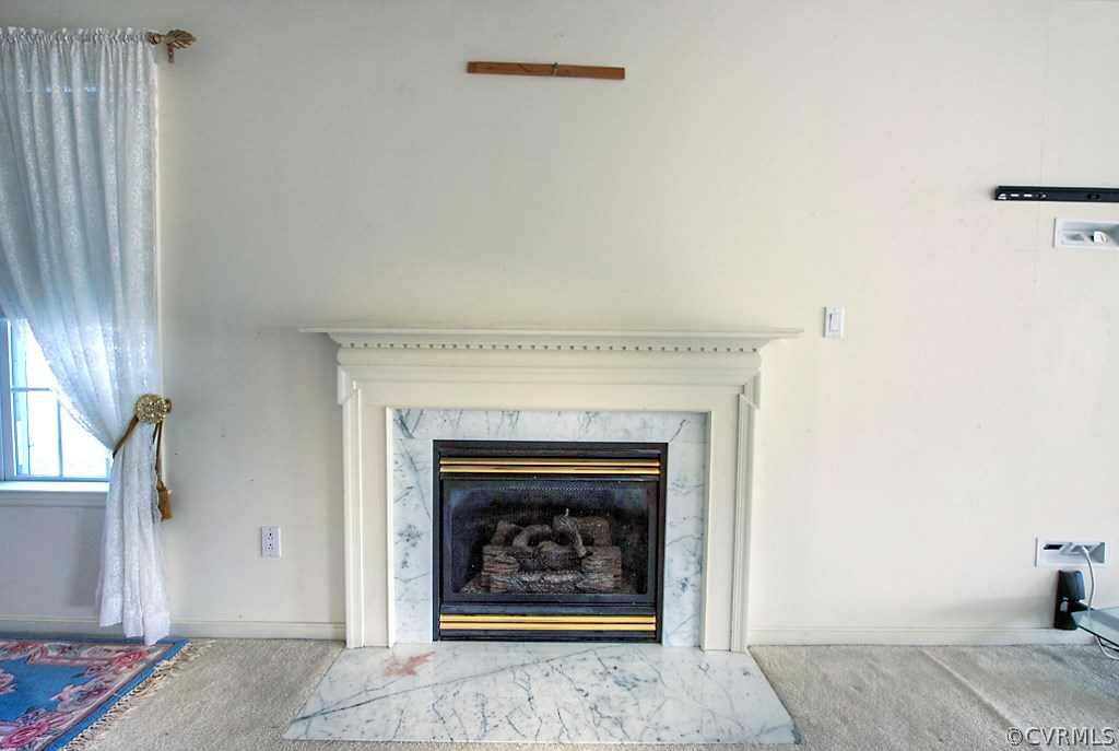 6101 Trinity Church Road Church Road, VA 23833 - Photo 22 of 35 a living room with a fireplace