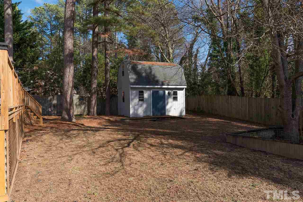 5828 Morning Forest Drive Raleigh, NC 27609 - Photo 25 of 25 a view of a out door space with yard