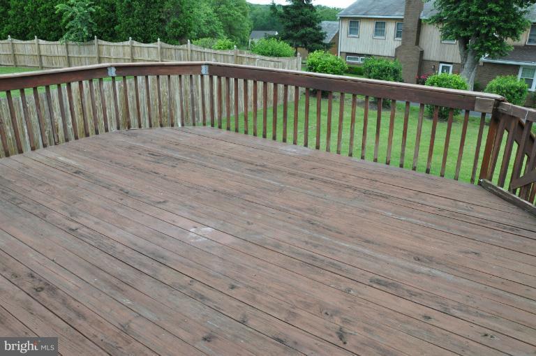 8701 Silver Hall Road Perry Hall, MD 21128 - Photo 12 of 13 Deck of the Dinning Room