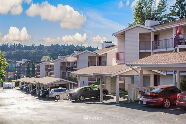 a car parked in front of a house