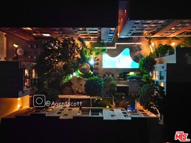 a kitchen with a stove and a microwave