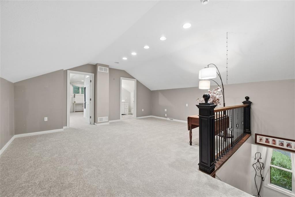 5380 Hardt Road Gibsonia, PA 15044 - Photo 23 of 49 Step upstairs to find the bonus room and 4th bedroom with brand new carpet.