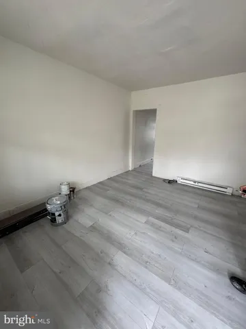 a room with wooden floor