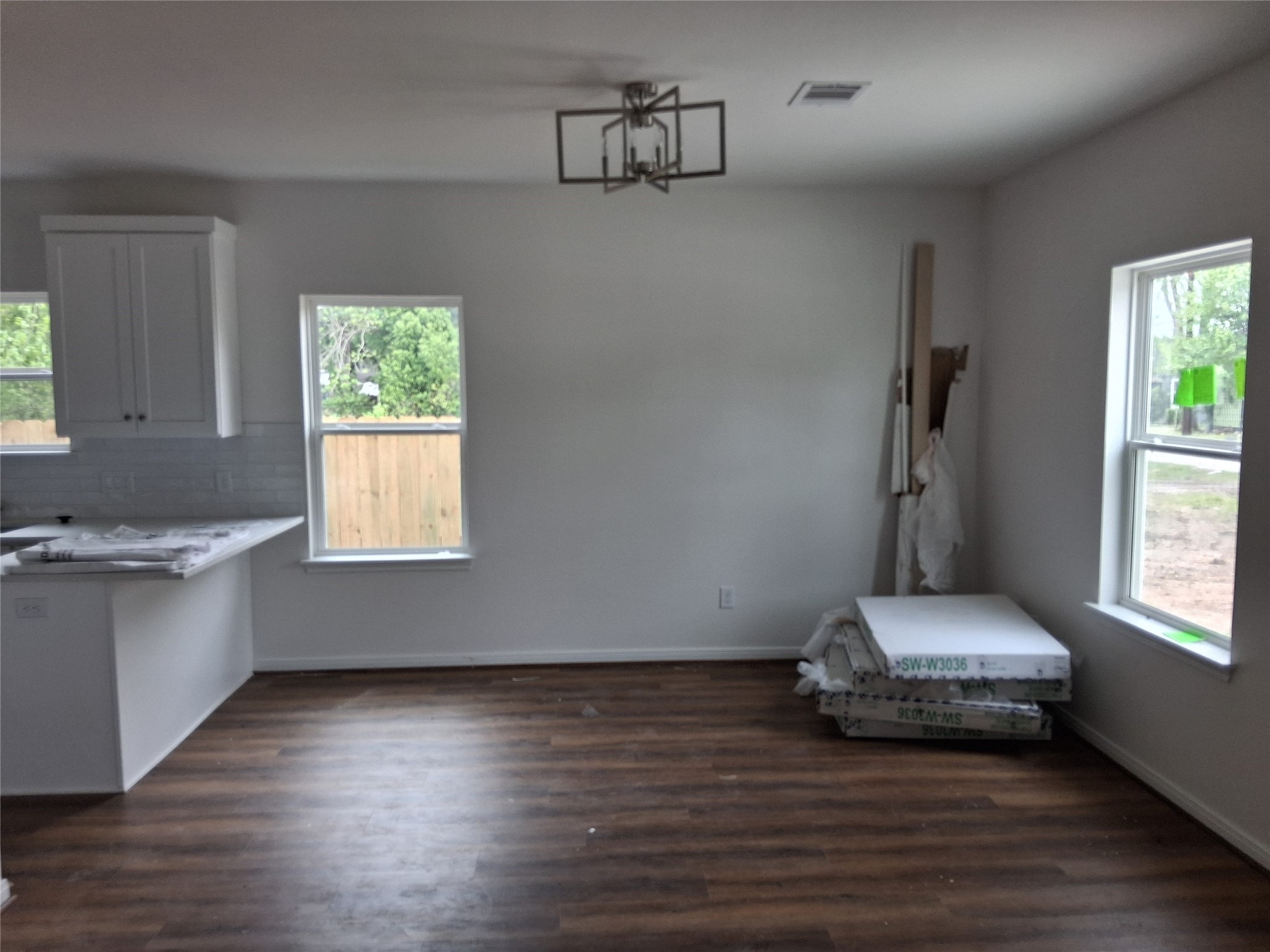 6835 Landor Street Houston, TX 77028 - Photo 19 of 32 a view of room with window and hardwood floor