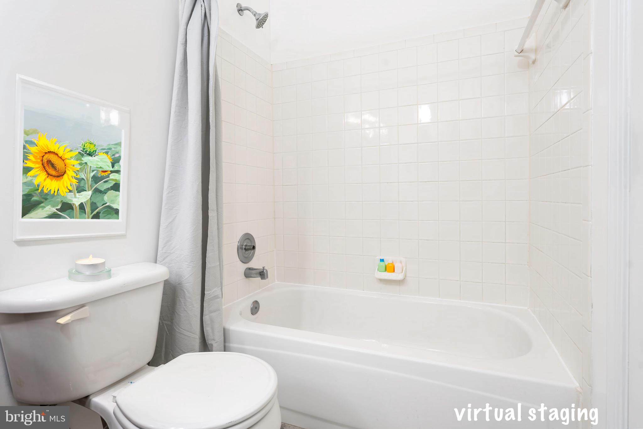 5490 Prince William Court Frederick, MD 21703 - Photo 11 of 25 Hall bath with cathedral ceiling
