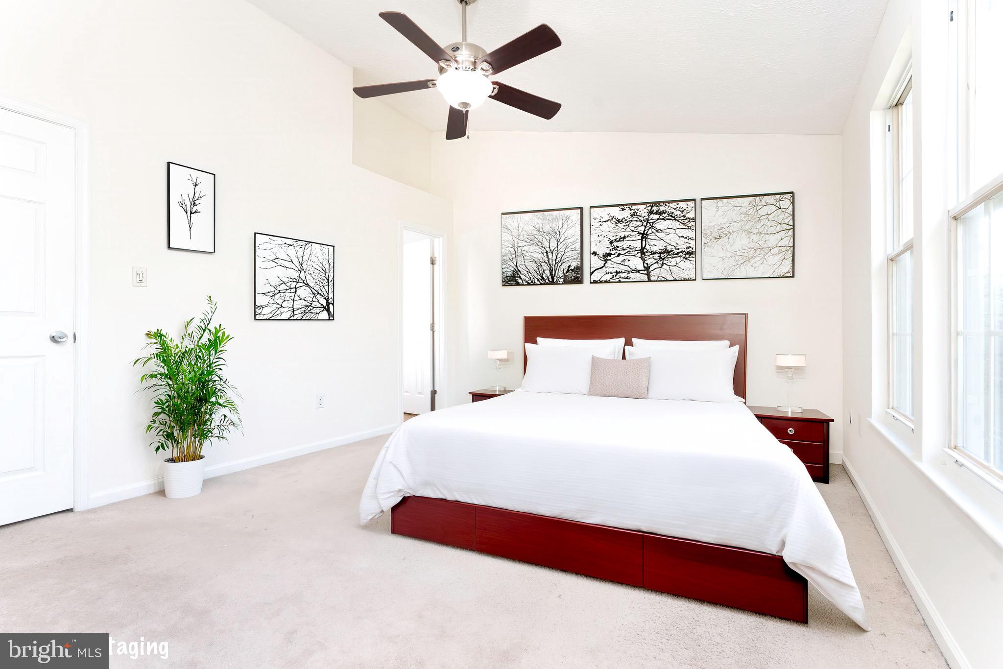 5490 Prince William Court Frederick, MD 21703 - Photo 14 of 25 Primary suite, cathedral ceiling, WI closet, FB