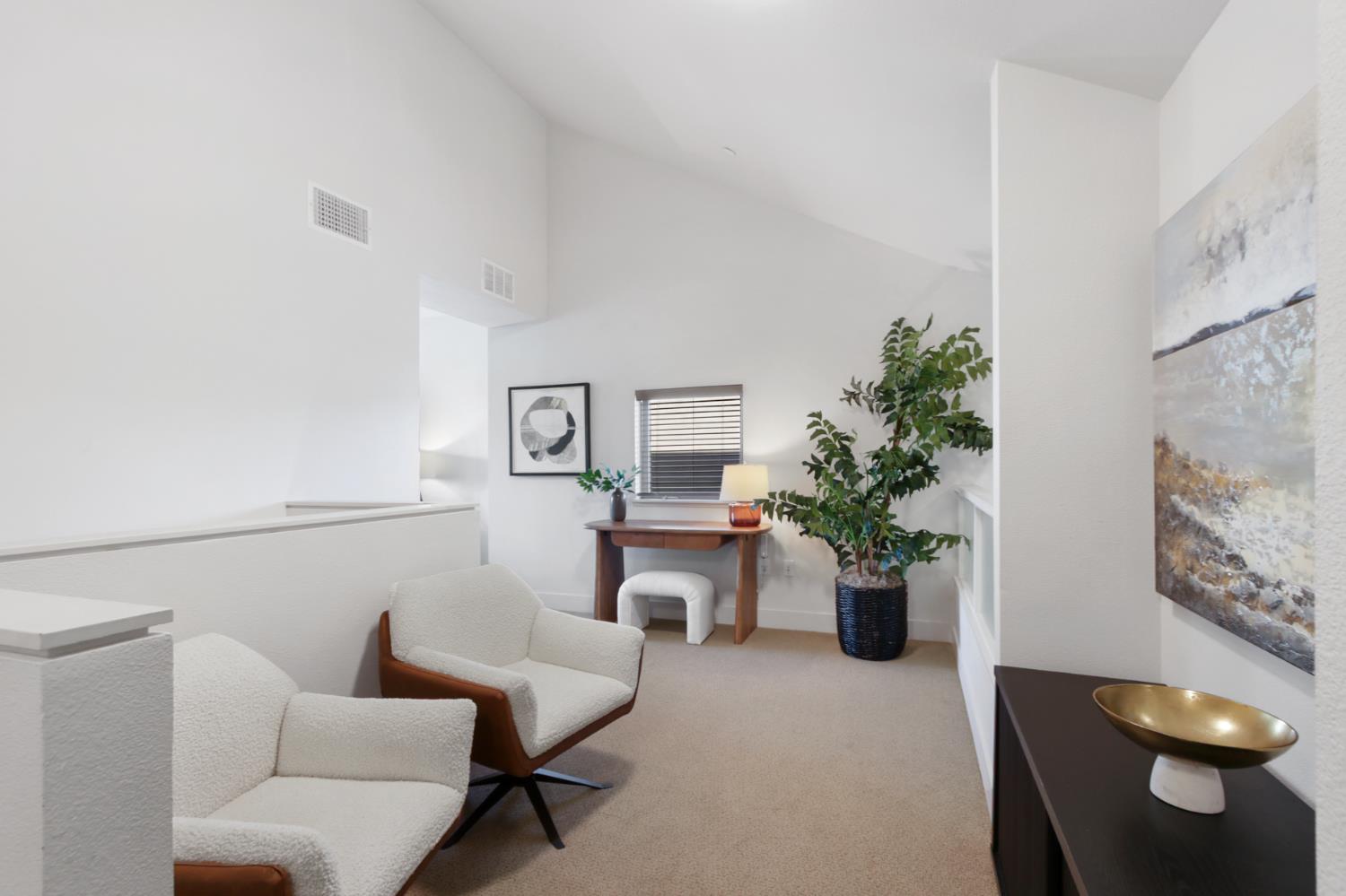 2746 5th Street Davis, CA 95618 - Photo 23 of 61 a living room with furniture and a fireplace