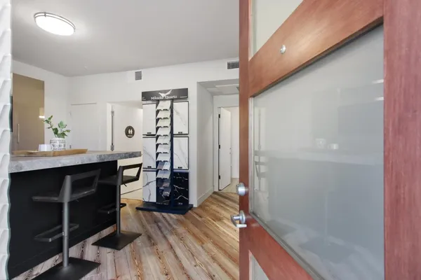 a view of entryway with stairs