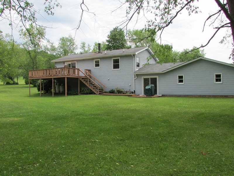 2042 Bigger Road Bulger, PA 15019 - Photo 3 of 20 Exterior Back. Large rear deck, maintenance free decking. Breezeway(finished) attached between garage & home.
