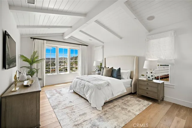 a view of a balcony with city