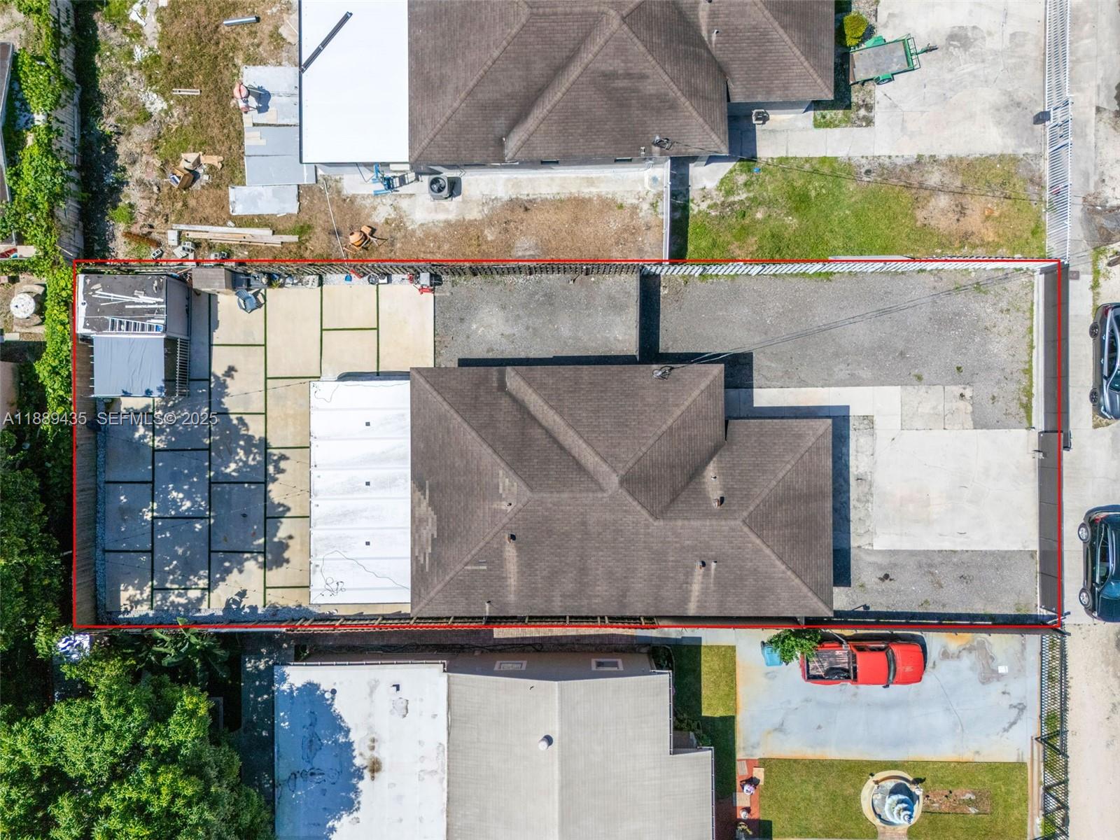 3022 Northwest 95th Street Miami, FL 33147 - Photo 29 of 47 an aerial view of multiple house