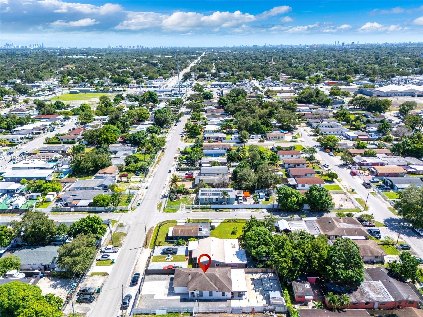 3022 Northwest 95th Street Miami, FL 33147 - Photo 41 of 47 an aerial view of city