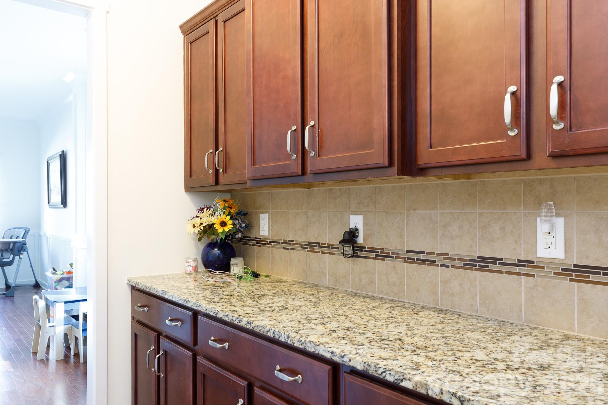 3121 Crosswind Drive Fort Mill, SC 29707 - Photo 11 of 31 a kitchen with sink cabinets and potted plant