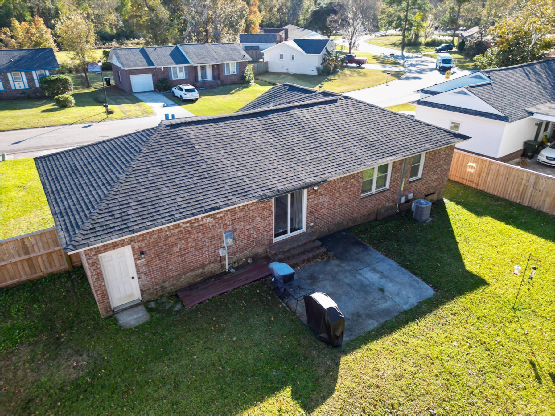 223 Trinity Place Ladson, SC 29456 - Photo 32 of 36 Aerial backyard photo