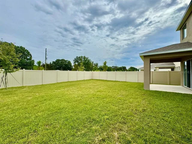 a view of road and yard