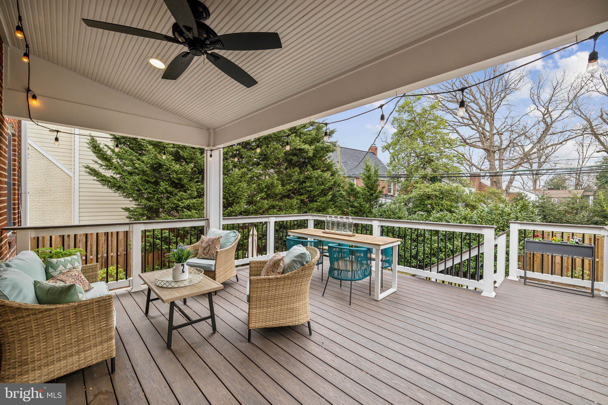 3808 North Pershing Drive Arlington, VA 22203 - Photo 38 of 42 a view of balcony with furniture