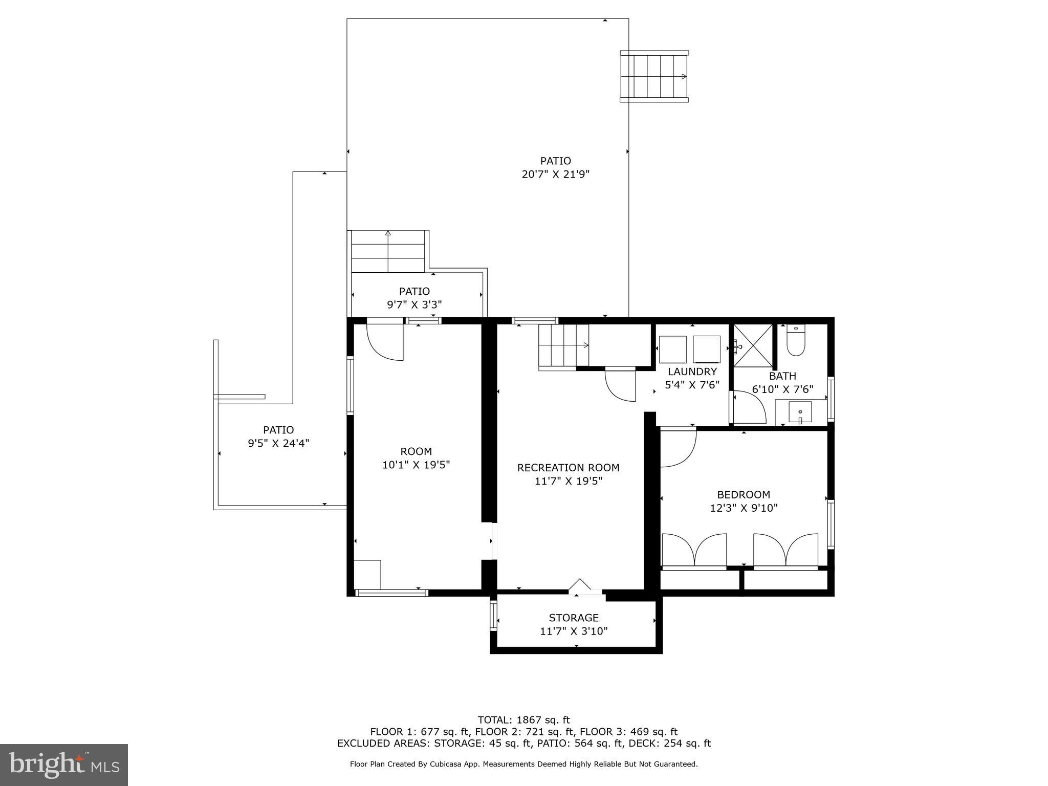 3808 North Pershing Drive Arlington, VA 22203 - Photo 39 of 42 a picture of a floor plan