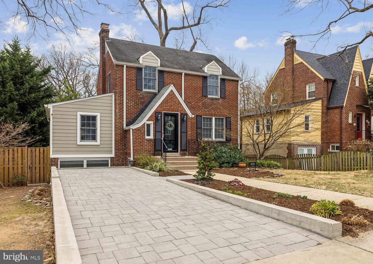 3808 North Pershing Drive Arlington, VA 22203 - Photo 6 of 42 a front view of a house with a yard