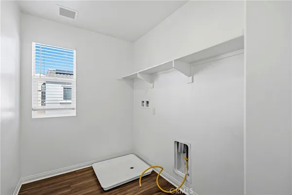 a room with a workspace