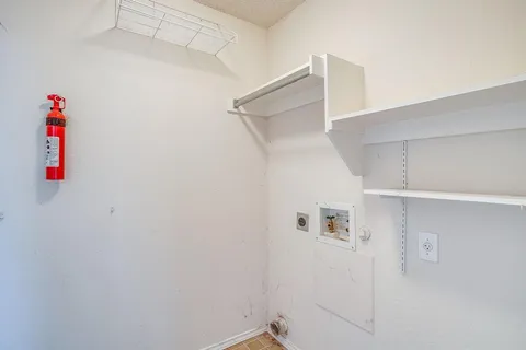 a view of front door of house