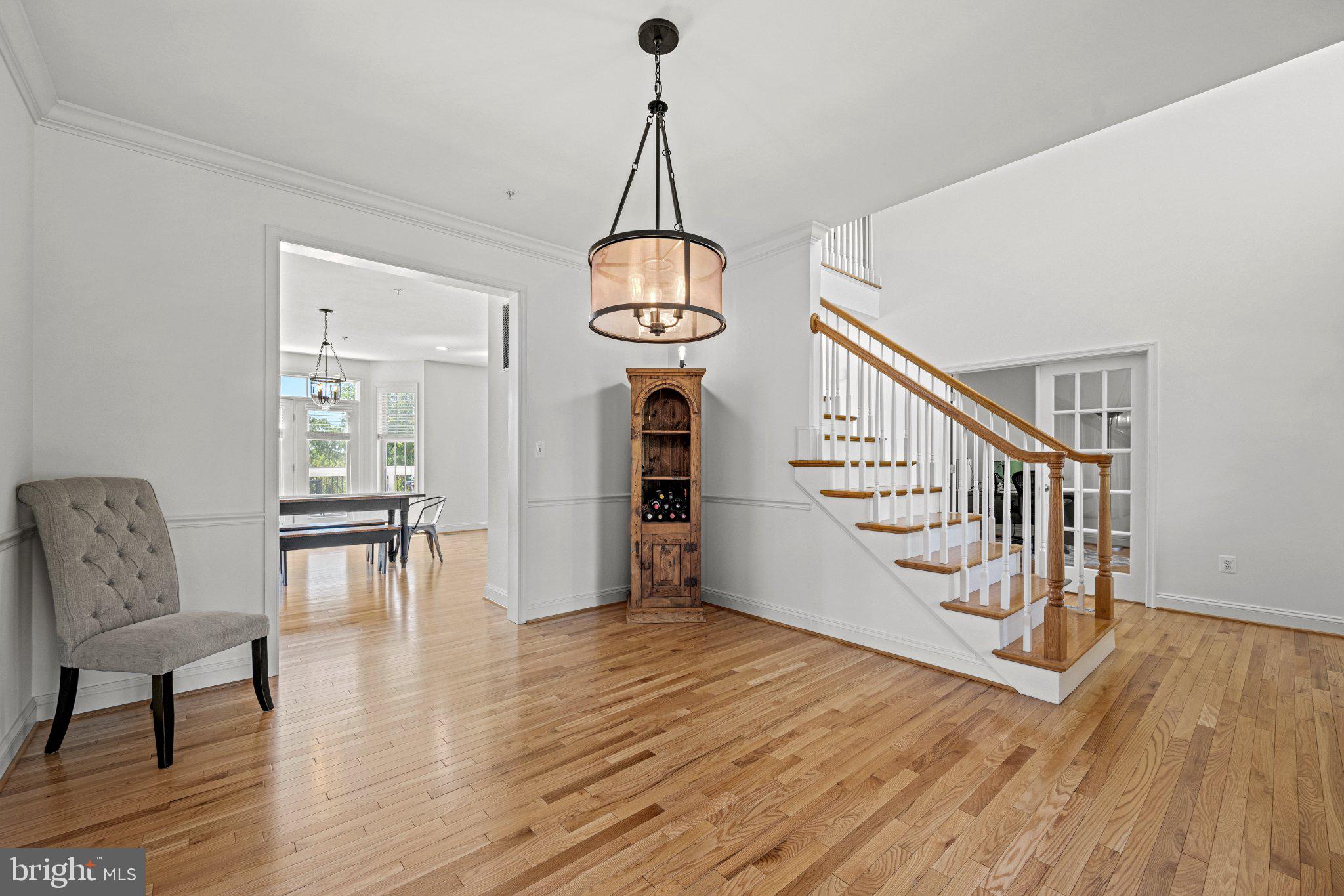 10693 Harding Road Laurel, MD 20723 - Photo 10 of 55 Inviting entryway with elegant staircase.