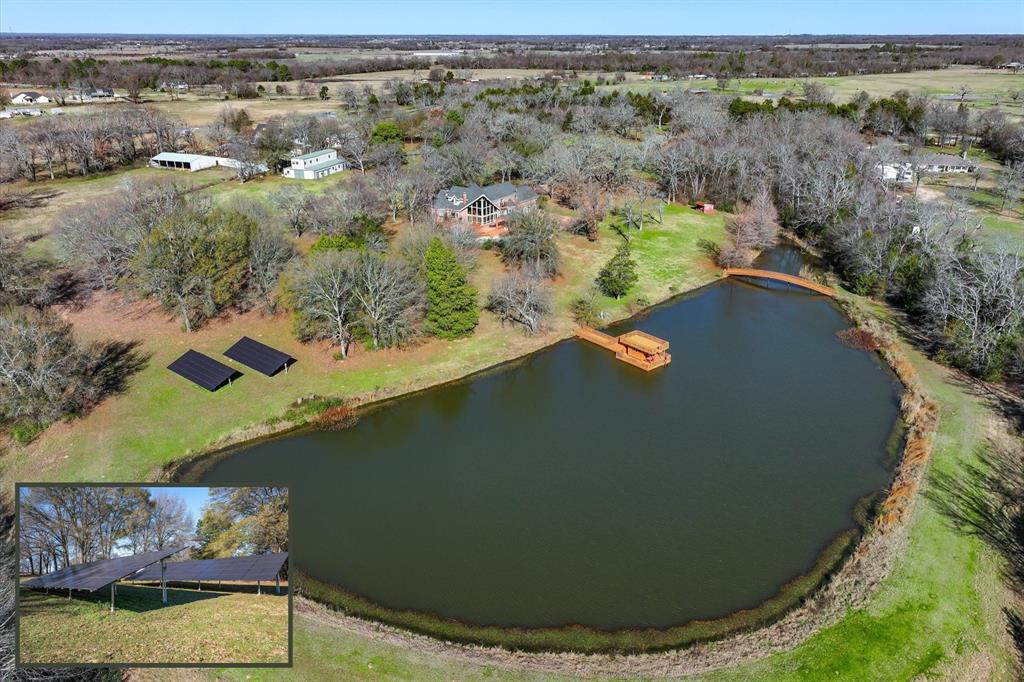 361 Fm 3227 Canton, TX 75103 - Photo 11 of 30 an aerial view of a house with a lake view